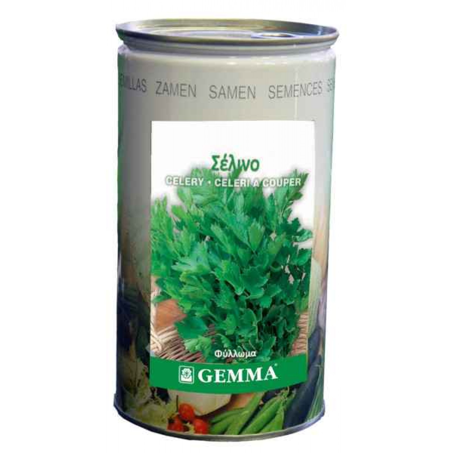 Celery Classic R5761C 0.5kg Canned Seeds (Apium graveolens) - Seed for Celeries