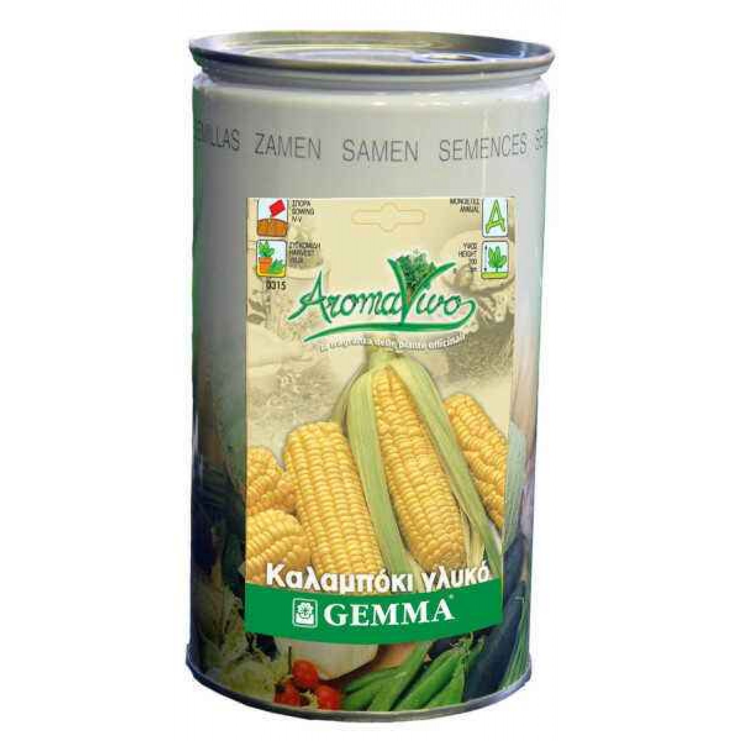 Καλαμπόκι Γλυκό R0315C 0,5kg Σπόροι Κονσέρβα (Zea mays) - Σπόρος για Καλαμπόκια
