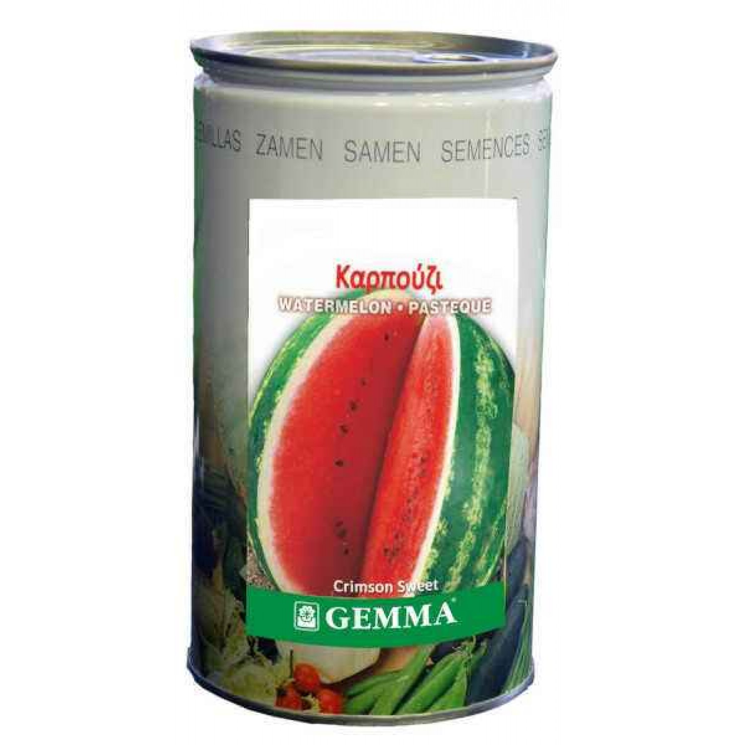Καρπούζι Crimson Sweet R0081C 0,5kg Σπόροι Κονσέρβα (Citrullus lanatus 'Crimson Sweet') - Σπόρος για Καρπούζια