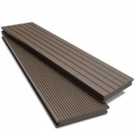 WPC Τάβλα Μασίφ 1,2x7,2x390cm Καφέ Σκούρο Πάτωμα - Περίφραξη | Κηπογεωργική