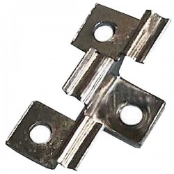 Κλιπ Μεταλλικό Ένωσης & Βίδες για Deck 2,5x14,5cm (ΥxΠ)