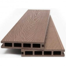 Σανίδα WPC Δαπέδου 2 Όψεων 2,5x14,6x360cm LIGHT BROWN 8040