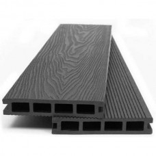 Σανίδα WPC Δαπέδου 2 Όψεων 2,5x14,6x360cm DARK GREY 8050