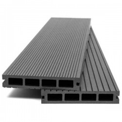 Τάβλα Deck WPC Δαπέδου 2,5x14,5x360cm DARK GREY