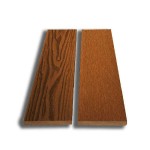 Τάβλα Πατώματος Μασίφ WPC 2 Όψεων 1,7x9x360cm Καφέ