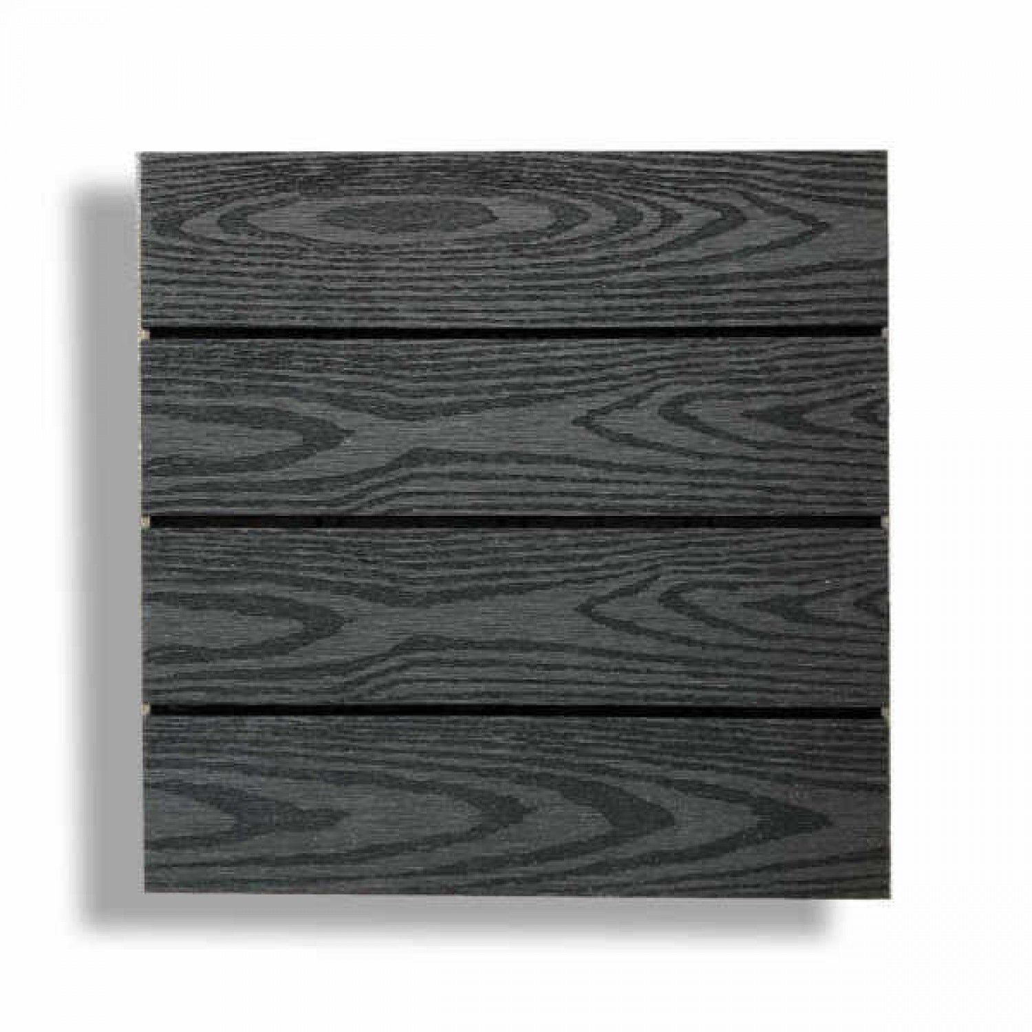 WPC Decking Tile WOOD 30x30cm Dark Grey