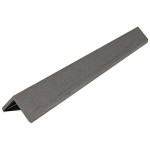 Decking Corner Trim for WPC Board (3.5x5x360cm) Dark Gray