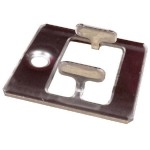 Κλιπ με Βίδα Κρυφός Σύνδεσμος Σανίδων WPC 42x42x12mm