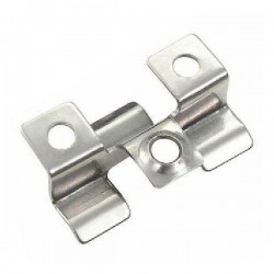 Clip Σύνδεσης Πατώματος WPC INOX | kipogeorgiki.gr