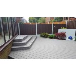 Τάβλες Deck WPC Πατώματος 2,5x15x390cm Καφέ Ανοιχτό | Κηπογεωργική