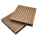 Τάβλες Deck WPC Πατώματος 2,5x15x390cm Καφέ Ανοιχτό | Κηπογεωργική