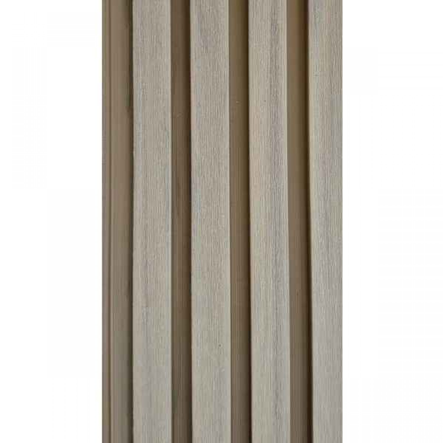 WPC Wall Cladding 3rd Generation Slats Beige 290x17x2.6cm DEDRON (N0005) - Synthetic Panels
