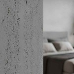 Flexible Stone Wall Panel 3D 104040 Travertine 60x120cm Light Grey - Panels & Cladding