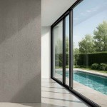 Flexible Stone Wall Panel 3D 104040 Travertine 60x120cm Light Grey - Panels & Cladding