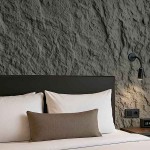 Flexible Stone Wall Panel 3D 108050 Rough Granite 60x120cm Medium Grey - Panels & Cladding