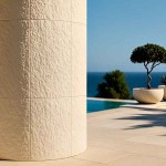 Πάνελ Τοίχου Εύκαμπτης Πέτρας 3D 114020 Star Moon Stone 60x120cm Λευκό Μπεζ - Wall Panels-Επενδύσεις Τοίχων