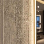 Πάνελ Τοίχου Εύκαμπτης Πέτρας 3D 117040 Concrete Board 60x120cm Γκρι Ανοιχτό - Wall Panels-Επενδύσεις Τοίχων
