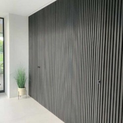 3D WPC Cladding 2.5x22x290cm Dark Grey