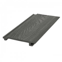 3D WPC Cladding 2x15x290cm Dark Grey