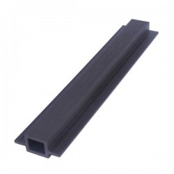 Joist Trim For 3D WPC Gladding 2,5 x 6 x 290 cm Dark Grey