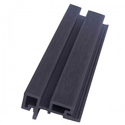 L Trim Corner For Gladding 3D 4.6x8.9x290cm Dark Grey
