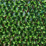 Δίχρωμες Φυλλωσιές 100(Υ)x200cm σε Πτυσσόμενο PVC Πλέγμα