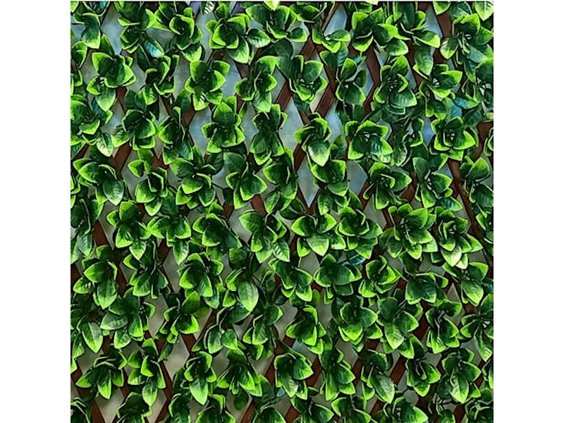 Decorative Expandable PVC Mesh Plastic Foliage 100(H)x200cm