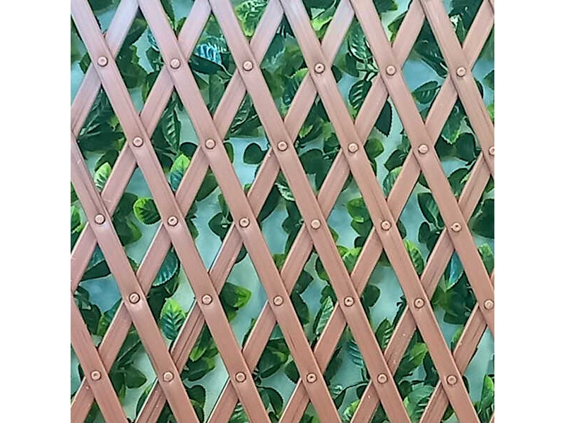 Decorative Expandable PVC Mesh Plastic Foliage 100(H)x200cm