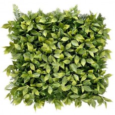 Πάνελ Φυλλωσιάς BILBAO 50x50cm F028 SUMMER CHERRY RAIN - Συνθετικοί Κάθετοι Κήποι & Πλακίδια Τοίχων