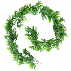 Γιρλάντα Κρεμαστή Φύλλο Πυξάρι 160cm Διακόσμησης