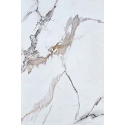 PVC Wall Panel 1.22x2.80m CALACATTA GOLD 104 - Synthetic Panels