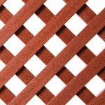 Οικολογικό Καφασωτό LOP® Καφέ 18mm 0,8x1,2m Catral - Ημισυνθετικά Πάνελς-Καφασωτά Περιφράξεων & Διαχωριστικά