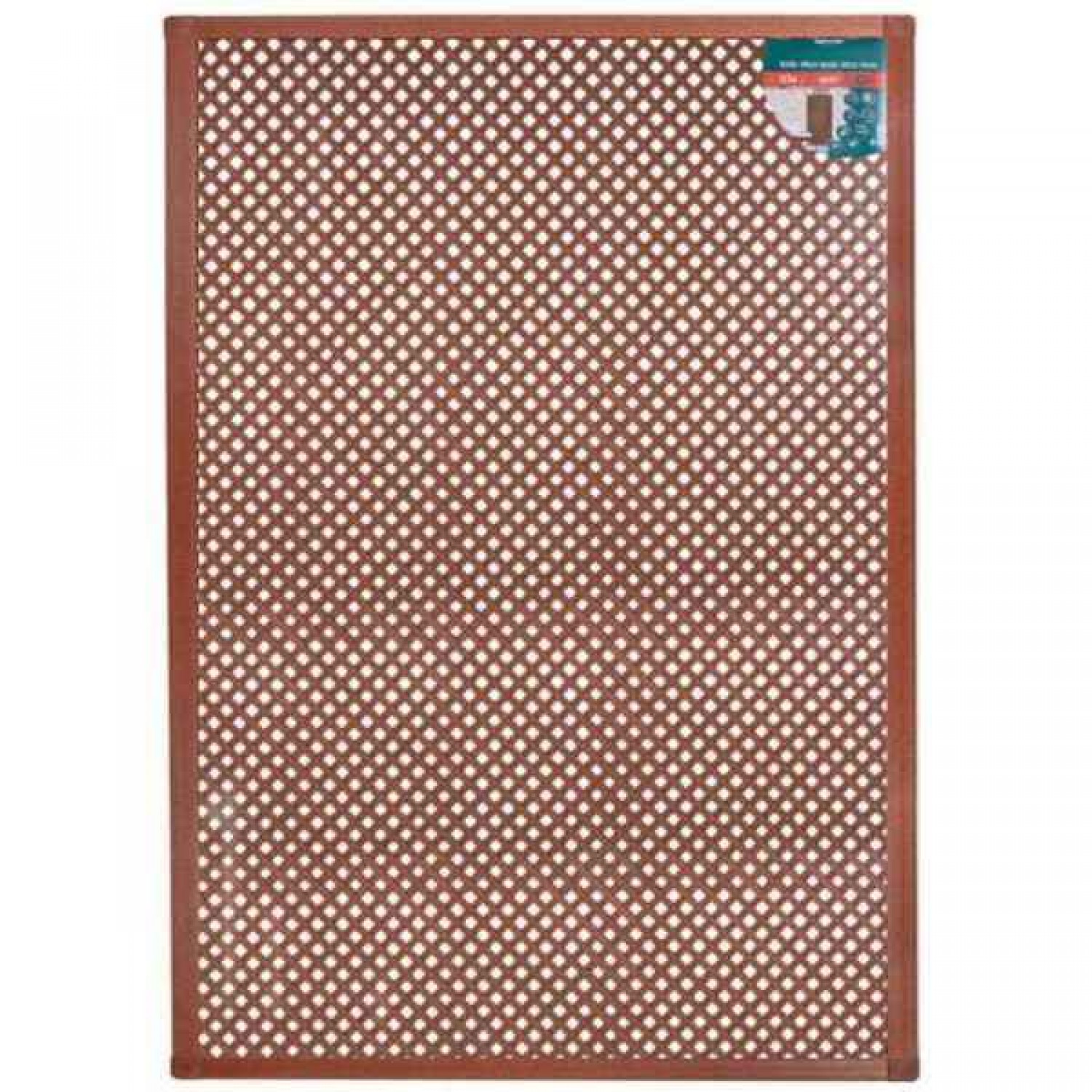 Ecological Trellis LOP® Wicker Brown 18mm 102x202cm Framed Catral - Semisynthetic Trellises & Compound Panels