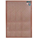 Ecological Trellis LOP® Wicker Brown 18mm 102x202cm Framed Catral - Semisynthetic Trellises & Compound Panels