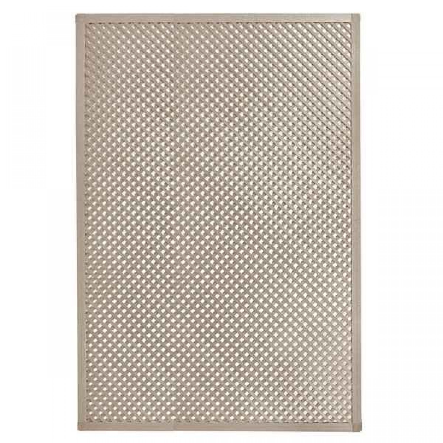 Οικολογικό Καφασωτό LOP® Ιβουάρ (Ivory) 18mm 102x202cm με Πλαίσιο Catral - Ημισυνθετικά Πάνελς-Καφασωτά Περιφράξεων & Διαχωριστικά