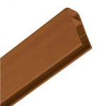 Πλαίσιο-Προφίλ Καφέ Καφασωτού LOP 200x4,5x2,2cm Catral Πλαίσιο-Προφίλ U Καφέ Καφασωτού LOP® 200x4,5x2,2cm Catral - Πλαίσια Ημι-συνθετικών Πάνελς-Καφασωτών