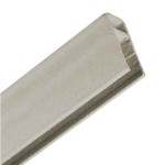 Πλαίσιο-Προφίλ Ιβουάρ Καφασωτού 200x4,5x2,2cm Catral Πλαίσιο-Προφίλ U Ιβουάρ (Ivory) Καφασωτού LOP® 200x4,5x2,2cm Catral - Πλαίσια Ημι-συνθετικών Πάνελς-Καφασωτών