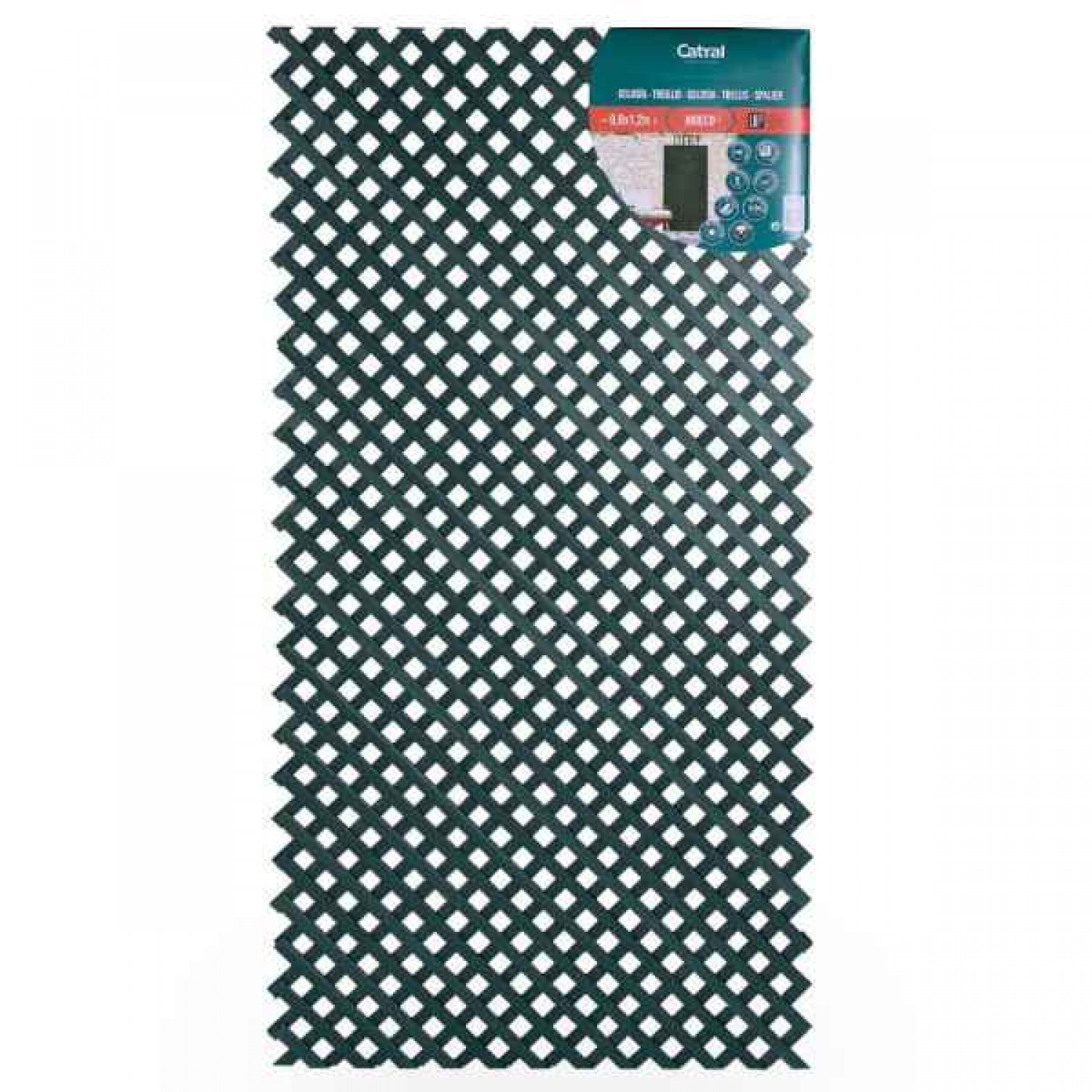 Οικολογικό Καφασωτό LOP® Πράσινο 18mm 0,8x1,2m Catral - Ημισυνθετικά Πάνελς-Καφασωτά Περιφράξεων & Διαχωριστικά