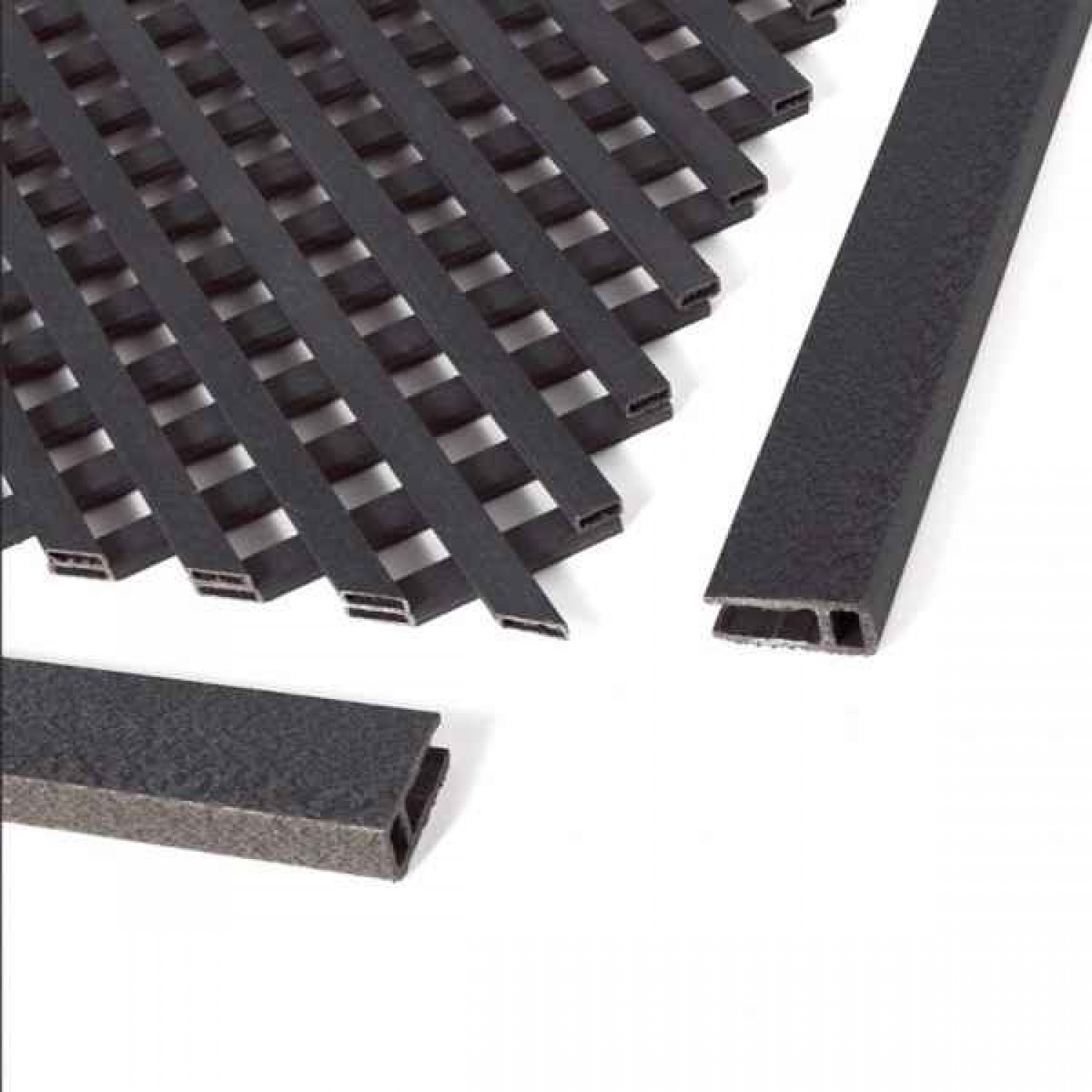 Πλαίσιο-Προφίλ Πράσινο Καφασωτού 200x4,5x2,2cm Catral Πλαίσιο-Προφίλ U Ανθρακί Καφασωτού LOP® 200x4,5x2,2cm Catral - Πλαίσια Ημι-συνθετικών Πάνελς-Καφασωτών