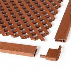Assembly Kit 4 Pcs Bracket for Brown LOP Trellis Catral Assembly Kit of 4 Pieces Bracket for Brown LOP® Trellis Catral - Semisynthetic Trellises & Compound Panels