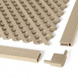 Frame Bracket Kit 4 Pcs for Ivory Trellis Catral Assembly Kit of 4 Pieces Bracket for Ivory LOP® Trellis Catral - Semisynthetic Trellises & Compound Panels