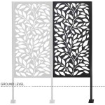 Διακοσμητικό Πάνελ Κήπου JUNGLE με Πλαίσιο 180x90cm Ανθρακί Γκρι JACK MATRIX - Οικολογικά Συνθετικά Καφασωτά-Διακοσμητικά Πάνελ