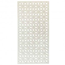 Διακοσμητικό Πάνελ Κήπου ORBIT με Πλαίσιο 180x90cm Υπόλευκο JACK MATRIX - Οικολογικά Συνθετικά Καφασωτά-Διακοσμητικά Πάνελ