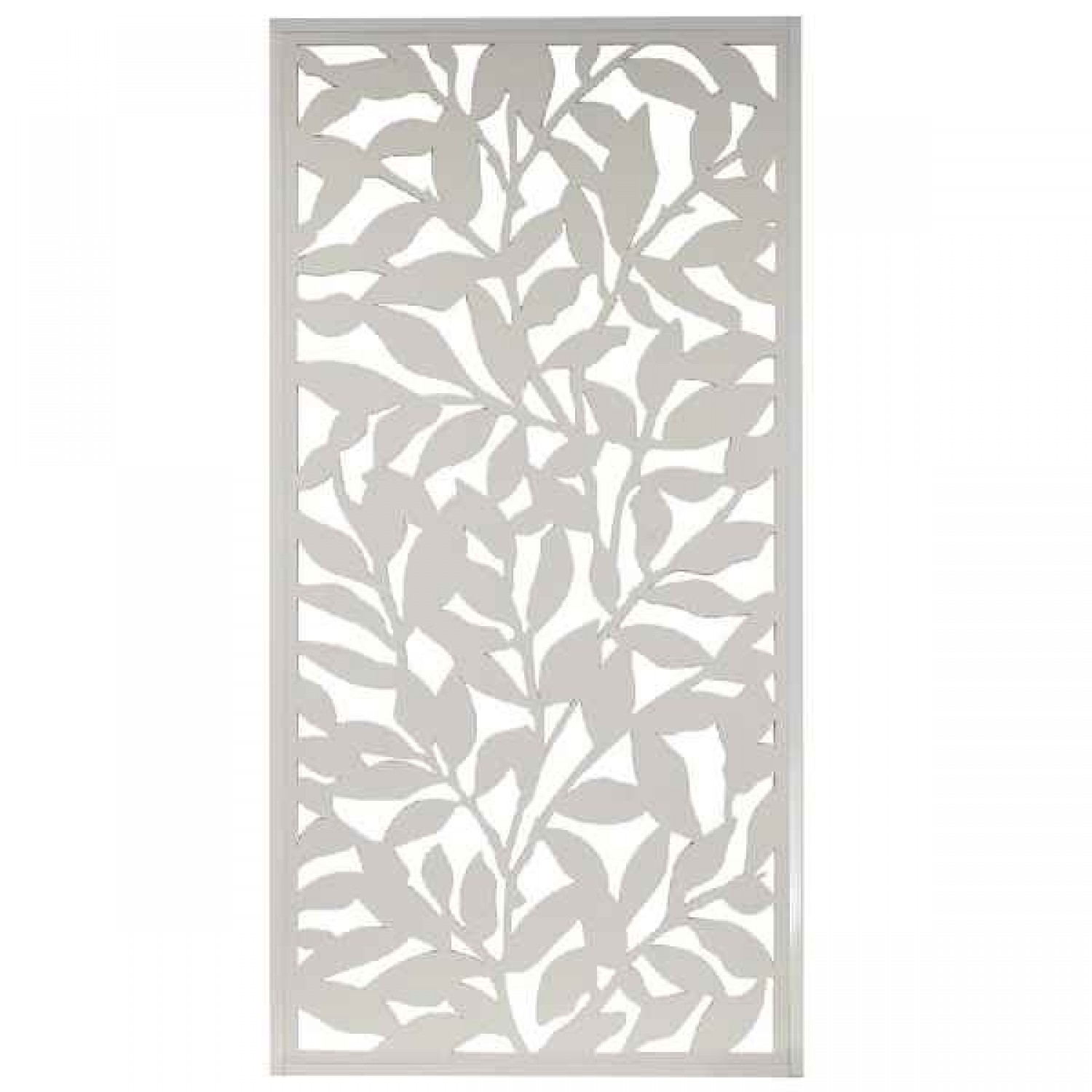 Διακοσμητικό Πάνελ Κήπου TANGLE με Πλαίσιο 180x90cm Υπόλευκο JACK MATRIX - Οικολογικά Συνθετικά Καφασωτά-Διακοσμητικά Πάνελ
