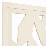 Διακοσμητικό Πάνελ Κήπου TANGLE με Πλαίσιο 180x90cm Υπόλευκο JACK MATRIX - Οικολογικά Συνθετικά Καφασωτά-Διακοσμητικά Πάνελ