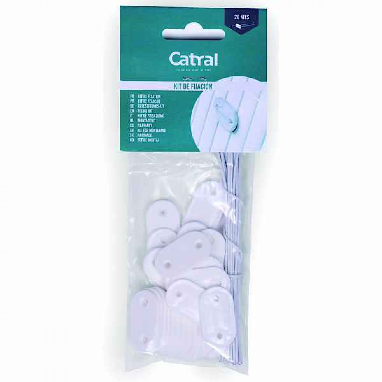 Δεματικό Καλαμωτής Σετ Λευκό από Catral Garden - Αξεσουάρ & Δεματικά για Καλαμωτές