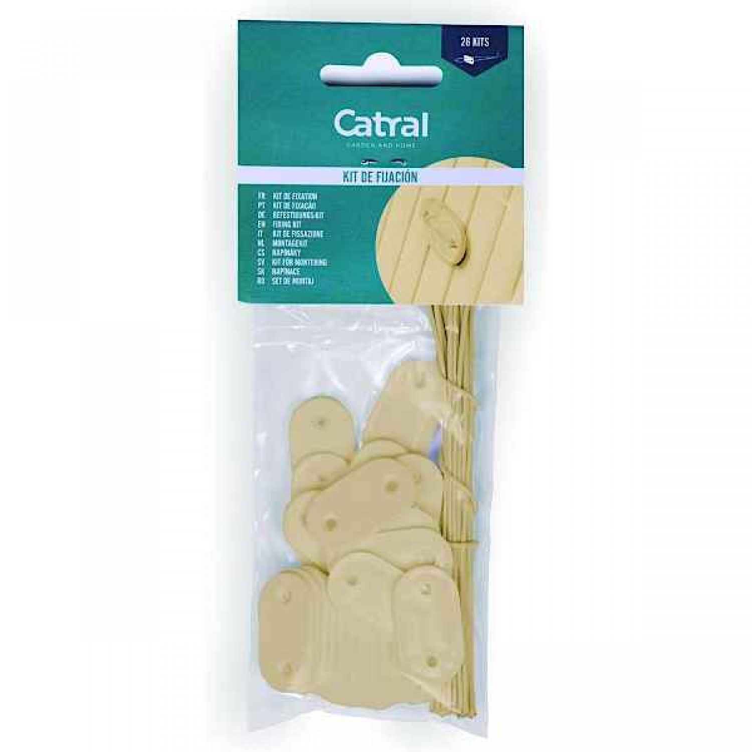 Δεματικό Καλαμωτής Σετ Φυσικό από Catral Garden - Αξεσουάρ & Δεματικά για Καλαμωτές