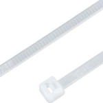Δεματικά Καλωδίων Πλαστικά 250mmx3,6mm Λευκά (100τμχ) - Ταϊράπ Καλαμωτών-Πανιών