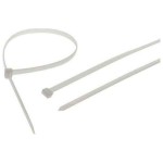 Δεματικά Καλωδίων Πλαστικά 250mmx3,6mm Λευκά (100τμχ) - Ταϊράπ Καλαμωτών-Πανιών
