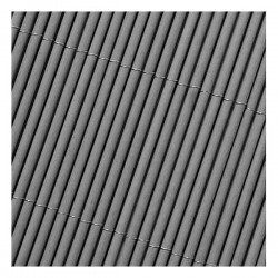 Synthetic Lop 2(H)x3m Gray Wicker Look Privacy Screen - Galvanized Wire | Screening Lop 2(H)x3m Gray Wicker Look Privacy Screen Organic Polymer